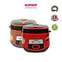 Nồi cơm điện KIPOR KP-N86918 - 1.8L - Lớp chống dính TEFLON cao cấp, lòng nồi niêu - Lòng nồi dày 3mm 1kg - Hàng chính hãng