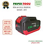 Pin 10 cell dung lượng 1500mAh PHIPOL TOOLS 4.0Ah/21V LI-ION có đèn báo hiển thị dung lượng - Hàng Chính Hãng