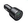 Ugreen 90645 63W Màu Đen Bộ sạc nhanh xe hơi gồm cổng USB-C 45W + USB-A 18W CD239  - Hàng chính hãng