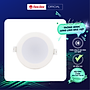 Đèn LED âm trần Downlight chính hãng Rạng Đông Model: AT06.V3 chất lượng ánh sáng cao, thân vỏ nhôm bọc nhựa liền khối, tản nhiệt tốt.