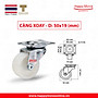 Bánh xe đẩy nylon tải nhẹ càng xoay 360 độ - 50-65-75mm - Happy Move Thái Lan