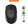 Chuột Không Dây PIX-LINK P100 Wireless 2.4Ghz Sạc Pin, Chống Ồn, DPI1600 Dùng Cho Máy Tính, Laptop, Tivi-Hàng Chính Hãng