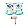 Bộ 2 lon Sữa bột Nestlé NAN OPTIPRO PLUS 4 800g/lon với 5HMO Giúp tiêu hóa tốt
