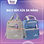 Balo Bỉm Sữa Cao Cấp Mama's Choice 4in1 | Balo Cho Mẹ Bỉm Sữa và Bé Yêu | Lớp Giữ Nhiệt Dày Dặn và Chống Thấm | Nhiều Ngăn Siêu Tiện Dụng