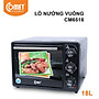 LÒ NƯỚNG ĐIỆN COMET CM6518 DUNG TÍCH 28 LÍT CÔNG SUẤT 1600W - HÀNG CHÍNH HÃNG