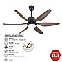 Siêu Sales QUẠT TRẦN AZP- 6 CÁNH NHỰA, CÔNG XUẤT 65W, CÓ REMOTE- Hàng Nhập Khẩu