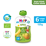 Dinh dưỡng 100% Trái cây nghiền Organic HiPPiS Kiwi, Lê, Chuối
