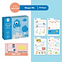 Đồ chơi Giáo dục sớm Thẻ Flashcard thông minh cho bé xóa được, học liệu giáo dục sớm thương hiệu Lalala Baby (Shape Me - Write Me - Math Me - Learn Me)