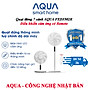 Quạt đứng thông minh Aqua FED3502R thân máy cảm ứng, điều khiển từ xa, hẹn giờ - Hàng nhập khẩu