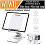 Giá đỡ kệ đỡ cho iPad / Tablet / máy tính bảng xoay 360 độ hiệu WIWU Destop Rolation Stand ZM-010 - thay đổi chiều cao, xoay mọi góc độ, gấp gọn khi không sử dụng - Hàng nhập khẩu