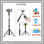 Tripod/ Gậy chụp ảnh Yunteng 1388/1388L gắn được điên thoại, máy ảnh kèm remote từ xa - Hàng chính hãng