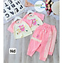 Xả hàng lẻ size set đồ bộ cho bé gái baby three vải cotton tốt từ 10-40kg