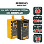 Sạc dự phòng 50.000mAh trong suốt, có sạc nhanh PD 120W, kèm 4 cáp sạc, tích hợp đèn ngủ - FTAKY Hàng Nhập Khẩu