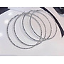 Khuyên tròn xuyến 6cm, bông tai dự tiệc sang trọng