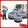 Bộ 4 Chân Đế Kê Máy Giặt, Máy Sấy, Bàn Ghế - Giao Màu Ngẫu Nhiên - Loại Tốt