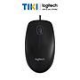 Chuột có dây Logitech B100 | M90 - Dây dài 1m8, thiết kế ôm tay, thuận cả 2 tay - Hàng chính hãng