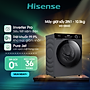 Máy giặt sấy Hisense Inverter Pro 10.5kg WD105M3 giặt thông minh AI, điều khiển từ xa, bảo hành 3 năm - HÀNG CHÍNH HÃNG