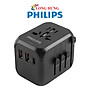 Ổ cắm điện Philips Travel Extension Socket 2USB 1Type-C PD20W SPN3351 - Hàng chính hãng