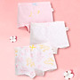 Quần chip đùi bé gái họa tiết đáng yêu Baby-S, Set 3 quần chip bé gái mềm mịn cao cấp – SC025