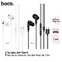 Tai nghe nhét tai jack cắm Type-C có mic hoco. M101 Pro tương thích rộng với các máy Android chân Type C và cho Iphone 15 Ipad Chân Type C  - Hàng chính hãng