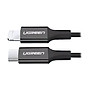 Cáp sạc + truyền dữ liệu Lightning sang Type C Ugreen 171CS60751US 1M màu Đen hàng chính hãng