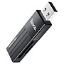 Đầu đọc thẻ nhớ 2.0 Hoco HB20 Mindful - hỗ trợ khe microSD/SD (Hàng chính hãng)