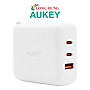 Sạc đa cổng Aukey Swift Mix 3 65W 1USB 2Type-C PA-D9 - Hàng chính hãng