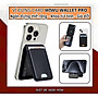 Ví da đựng Card từ tính WiWU Mag Wallet Pro ATM Visa tích hợp giá đỡ đa năng Card Holder cho iPhone 16 15 14 13 12 S22 S23 S24 Z FLlip Fold - Hàng nhập khẩu