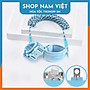 Dây Đai Chống Lạc Cho Bé, Dây Dắt Trẻ Em Đi Dạo Lõi Thép Phản Quang, Có Khóa Dài 2m5