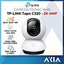 Camera wifi trong nhà TP-Link Tapo C220 - Độ phân giải 4K 2MP, Đàm thoại 2 chiều, Quay quét 360 độ - HÀNG CHÍNH HÃNG