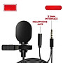 Mic Thu Âm Chân 3.5mm Dành Cho Điện Thoại, Máy Quay, Máy Trợ Giảng Kèm Jack Tai Nghe 3.5mm Micro - Hàng Chính Hãng