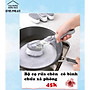 Bộ cọ chùi rửa đa năng kèm ống đựng nước rửa chén, Bàn chải cọ bếp đa năng - Cây rửa bếp có cán đựng nước rửa siêu tiện
