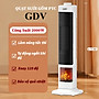 Máy Sưởi Gốm Công Nghệ PTC Ceramic GDV SY-200A Công Suất 2000W - Hàng Chính Hãng