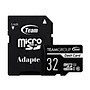 Thẻ nhớ 32gb Dash Card chuyên dụng cho Camera up to 80MB/s  microSDHC Team class 10 U1 (Đen) - Hàng Chính Hãng