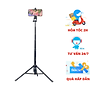Gậy Chụp Hình Tripod 3 Chân Đa Năng 1688 Có Remote Bluetooth - Gậy Tự Sướng Kiêm Chân Đế Kẹp Điện Thoại, Máy Ảnh