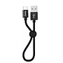 Cáp sạc nhanh 3A truyền dữ liệu Hoco X35 kết nối Type-C dây dù siêu bền dài 25CM cho Android ( 2 màu ) - Hàng chính hãng