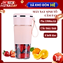 Máy xay sinh tố cầm tay mini, cốc xay sinh tố đa năng CTFAST - JUICER 01 (50W - 300ml) : Thiết kế cảm ứng tự động, cốc xay thủy tinh an toàn tuyệt đối khi sử dụng, pin sạc 1500 mAh - Hàng chính hãng