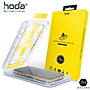 Dán cường lực màn hình HODA dành cho iPhone 14 Pro Max/ 14 Pro Trong Suốt Kèm Khung Hỗ Trợ Dán - Hàng Nhập khẩu