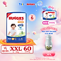 Tã quần Huggies Skin Care Super Jumbo XXL54+6 miếng với tràm trà dịu da