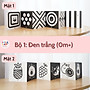 Bộ Thẻ Ziczac - Decal - Flashcard Kích Thích Thị Giác Trí Não Cho Trẻ Sơ Sinh - Lalala Baby