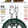 Cáp sạc nhanh siêu bền Baseus Cafule Metal Data Cable USB to Type-C 40W 2m (Hàng nhập khẩu)