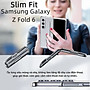 Ốp lưng trong siêu mỏng chống ố vàng cho Samsung Galaxy Z Fold 6 5G Likgus Penone bảo vệ 360 độ màn phụ và mặt lưng (Tặng bút cảm ứng) - Hàng nhập khẩu