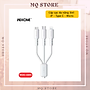 Cáp sạc đa năng WEKOME 3in 1 WDC-02 sạc nhanh 3A, độ dài 1m2 ( hàng chính hãng)