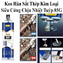 Keo Hàn Nối Sắt Thép Kim Loại Tertell Tuýp 85G Siêu Cứng Chịu Nhiệt Chống Bong