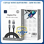 CÁP SẠC WI WU RAPTOR PRO – 240W Wi-C085 - Hàng Chính Hãng