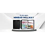TỦ MINIBAR WELWWAY 40L - CỬA NHỰA - HÀNG CHÍNH HÃNG