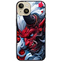 Ốp lưng cho IPhone 15 - 15 Plus - 15 Pro - 15 Pro Max - 16 - 16 Plus - 16 Pro - 16 Pro Max - Quỷ Đỏ Sừng Đen - Hàng Chính Hãng