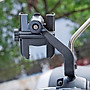 Giá đỡ kẹp điện thoại cho xe máy/ xe mô tô Selfiecom C2 - Chống trộm, chống rung lắc, dễ dàng lắp đặt