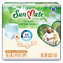 Combo 2 Gói Tã Quần Người Lớn Sunmate Khô Thoáng L7 (7 Miếng/ Gói)