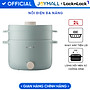 Nồi Lẩu Hấp Điện Đa Năng LocknLock Electric Multi Pot 2L EJP156MIT 600W, Hàng Chính Hãng - JoyMall